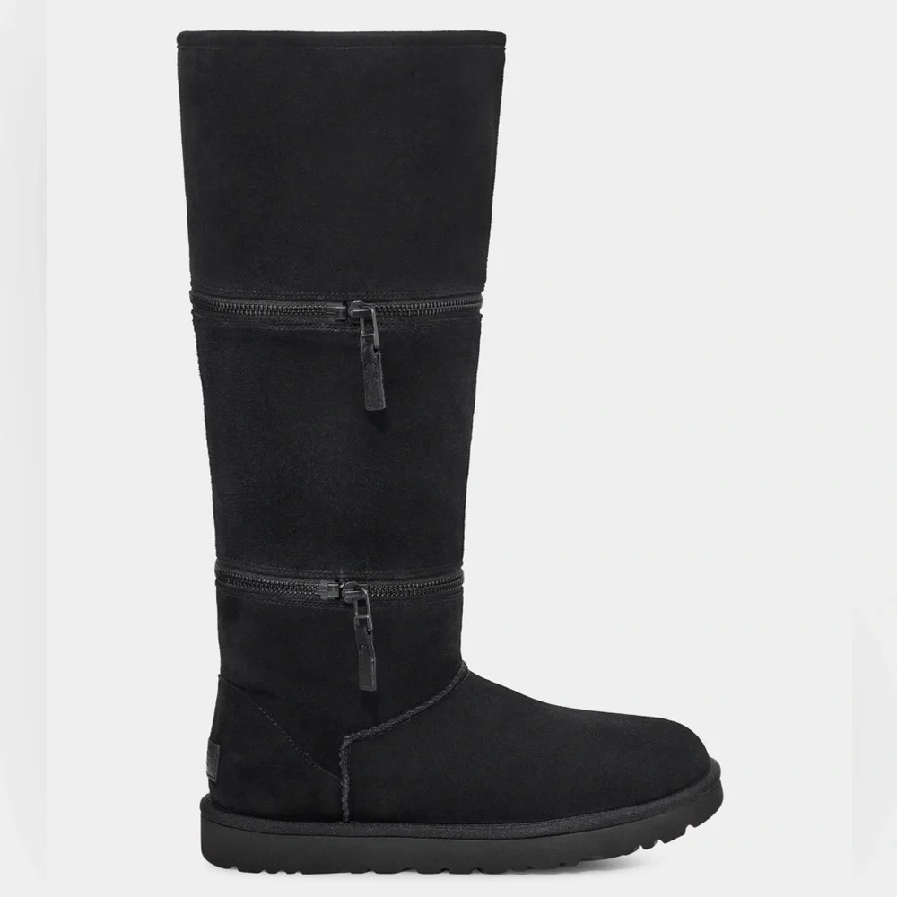 UGG Classic Ultra Convertible Tall Boots in Black, Size EU37 US6 New in Box